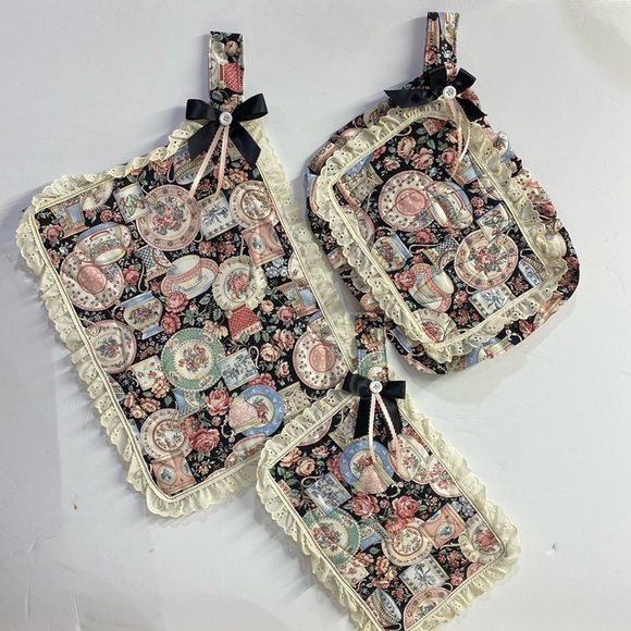 New Handmade Item Other - New Kitchen Pot Holder & Hot Plate Pad Set of 3